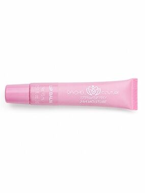 Rachel Couture Strawberry Lip Balm New Hydrating Non-Sticky Shine